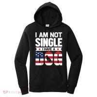 I Am Not Single I Have A Dog Women's Hoodie thumb 0