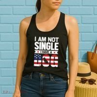 I Am Not Single I Have A Dog Women's Tank Top thumb 2