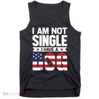 I Am Not Single I Have A Dog Tank Top thumb 0