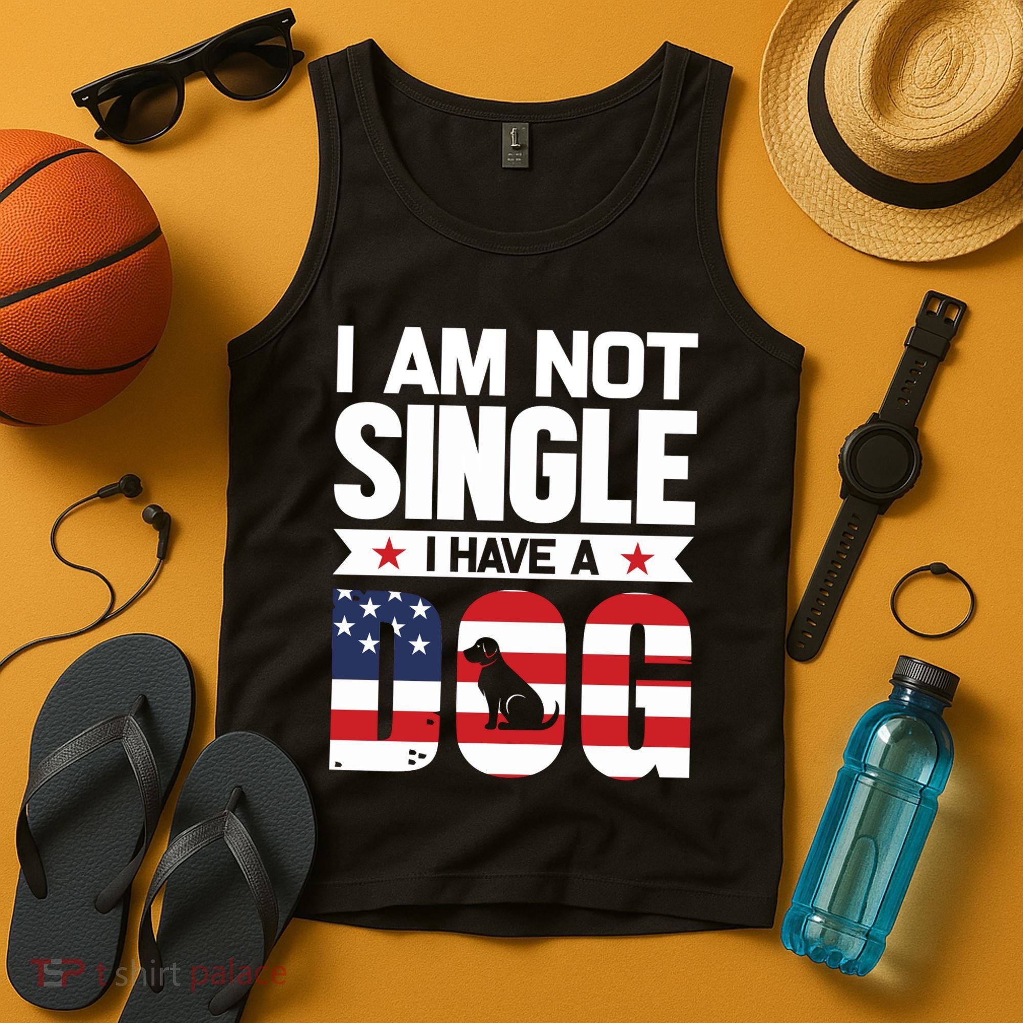 I Am Not Single I Have A Dog Tank Top