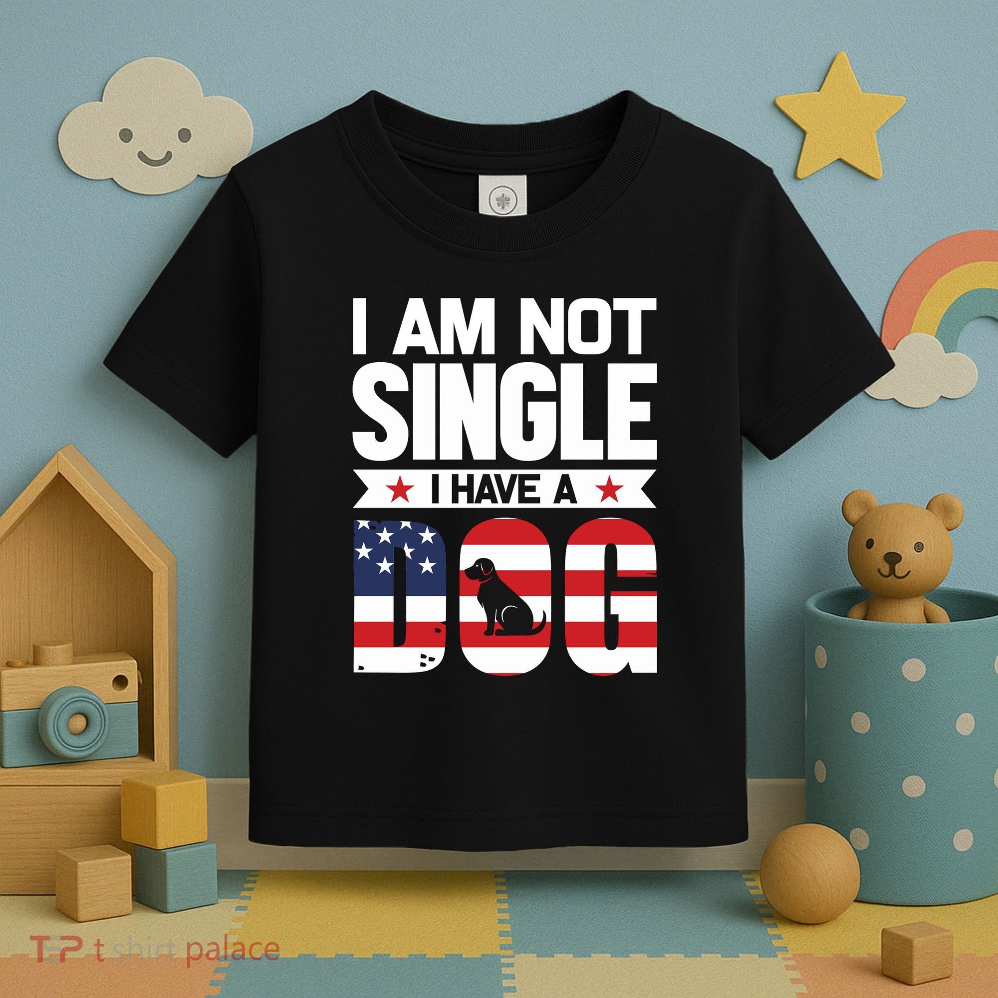 I Am Not Single I Have A Dog Toddler T-Shirt