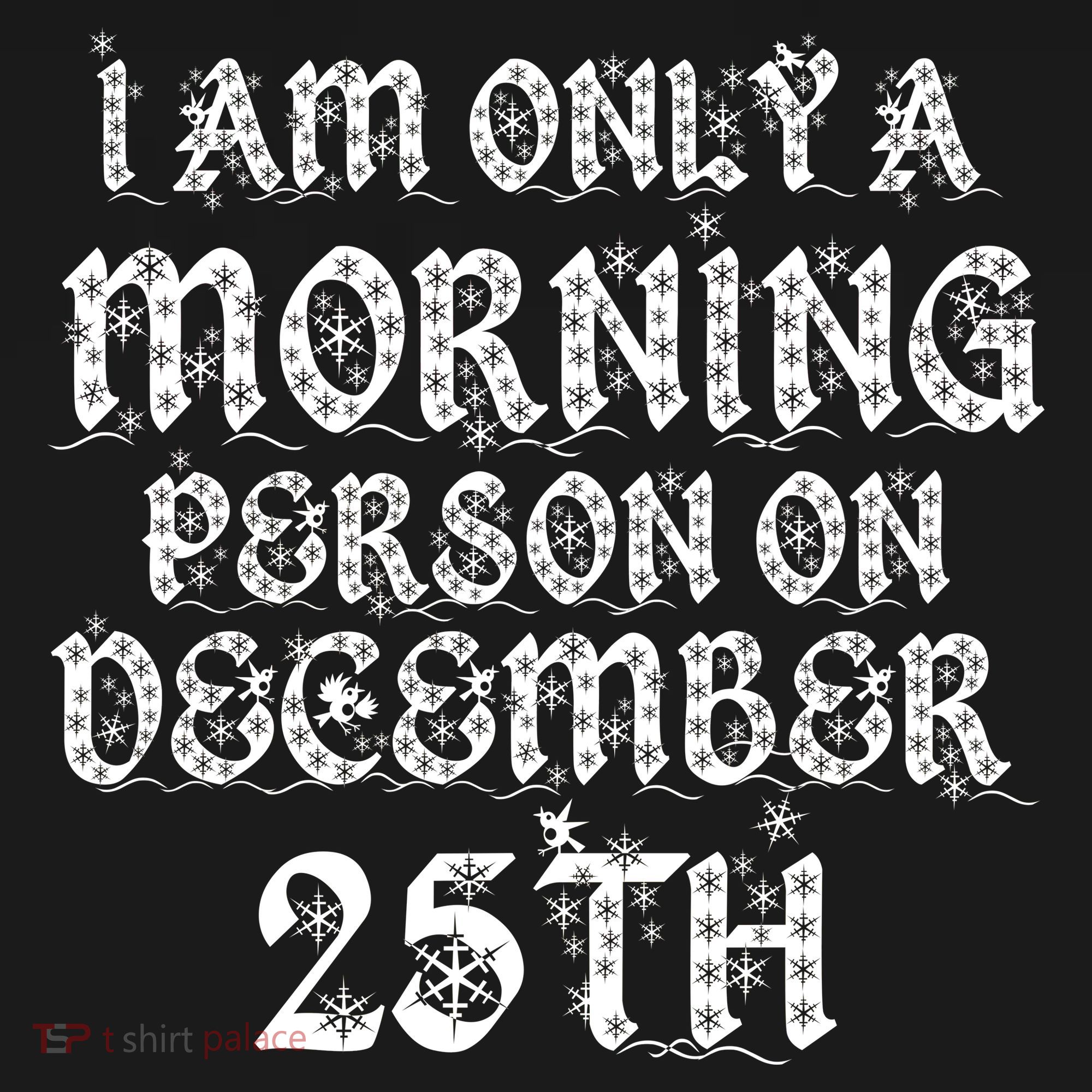 I Am Only a Morning Person on December 25th Christmas Bucket Hat