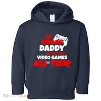 I Am Proof Daddy  Does Not Play  Video All the Time Toddler Hoodie thumb 0