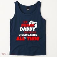 I Am Proof Daddy  Does Not Play  Video All the Time Tank Top thumb 2