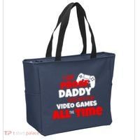 I Am Proof Daddy  Does Not Play  Video All the Time Tote Bag thumb 2