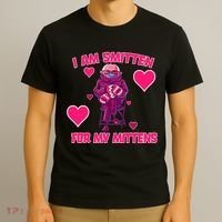 I Am Smitten For My Mittens Bernie Sanders T-Shirt thumb 3