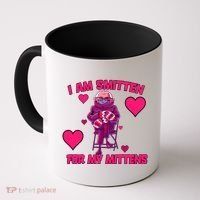 I Am Smitten For My Mittens Bernie Sanders Coffee Mug thumb 0