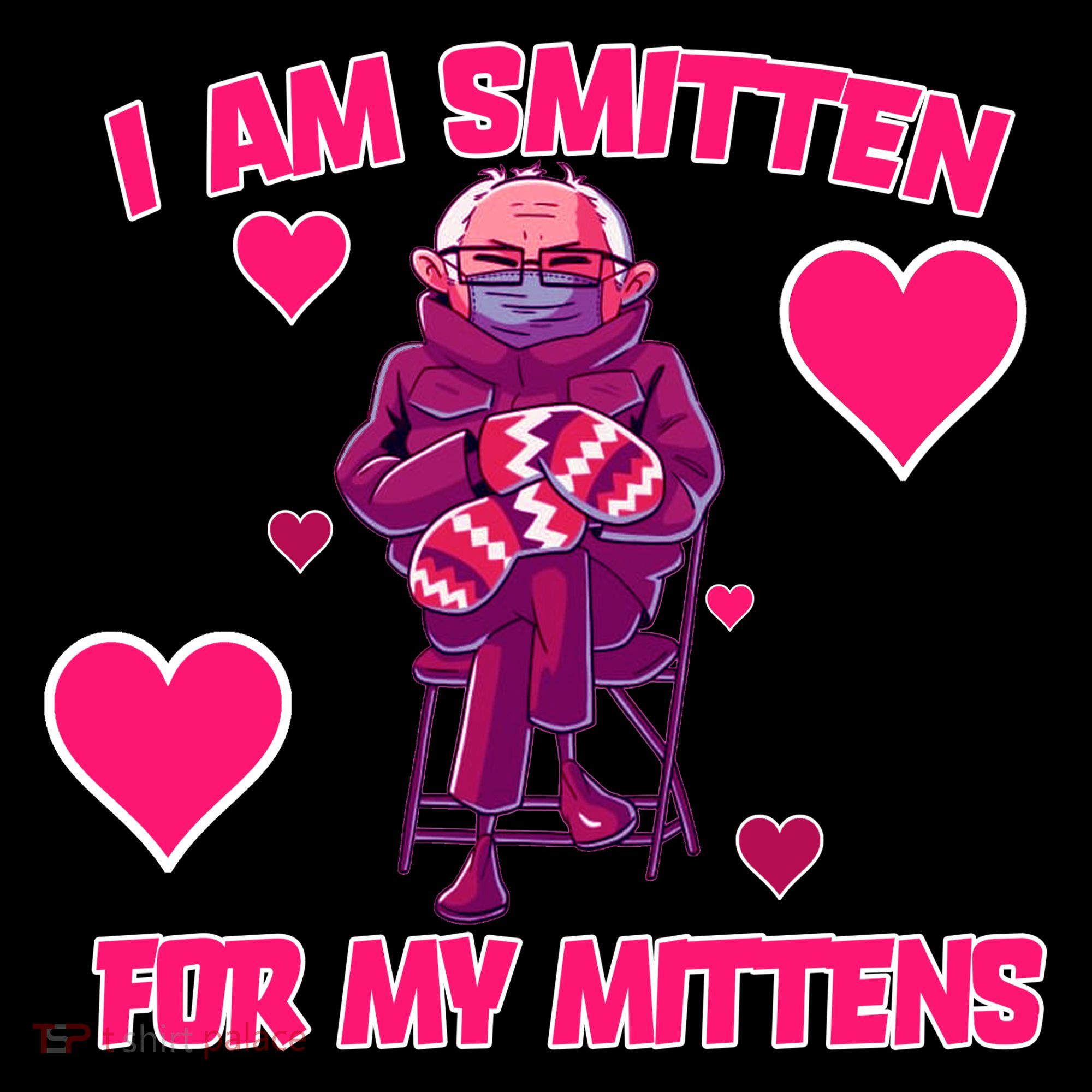 I Am Smitten For My Mittens Bernie Sanders Ornament