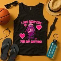 I Am Smitten For My Mittens Bernie Sanders Tank Top thumb 4