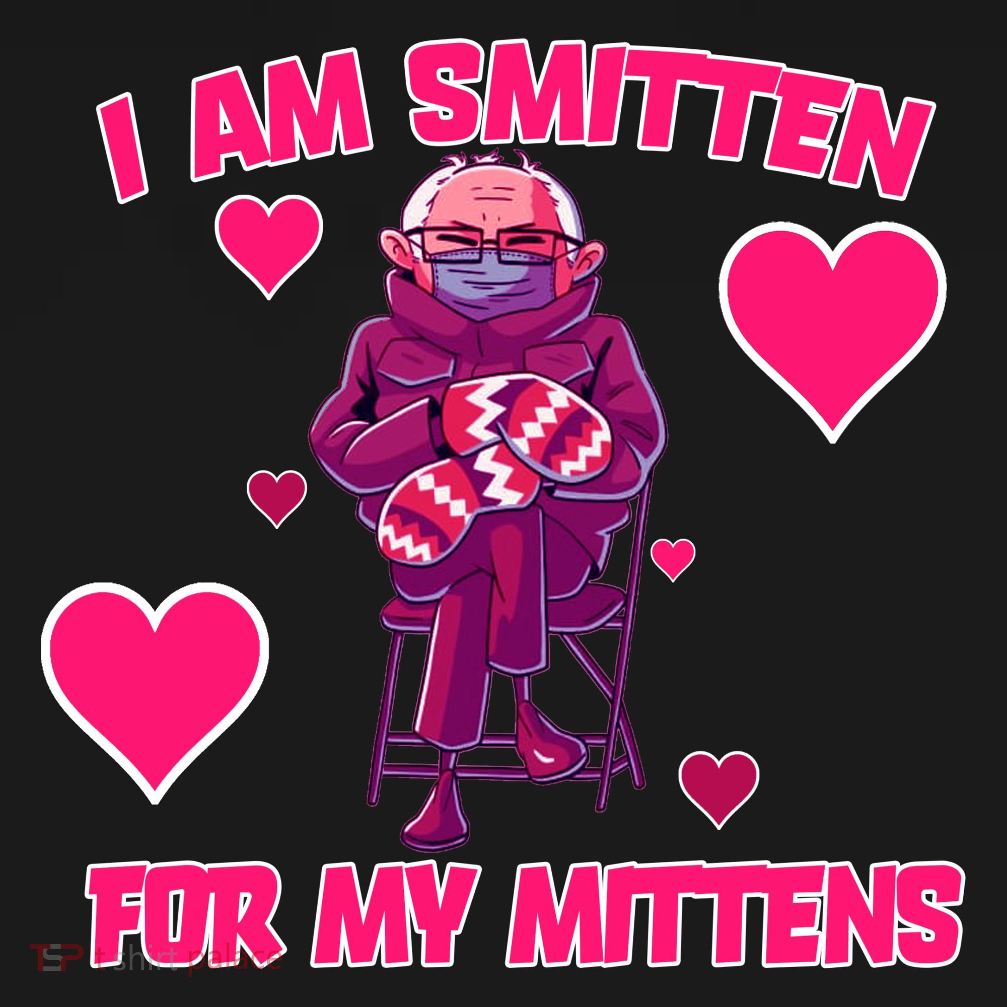I Am Smitten For My Mittens Bernie Sanders Women's T-Shirt