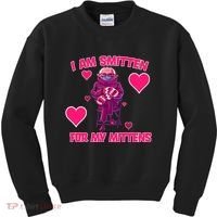 I Am Smitten For My Mittens Bernie Sanders Kids Sweatshirt thumb 0