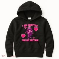I Am Smitten For My Mittens Bernie Sanders Kids Hoodie thumb 0