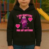 I Am Smitten For My Mittens Bernie Sanders Kids Hoodie thumb 3