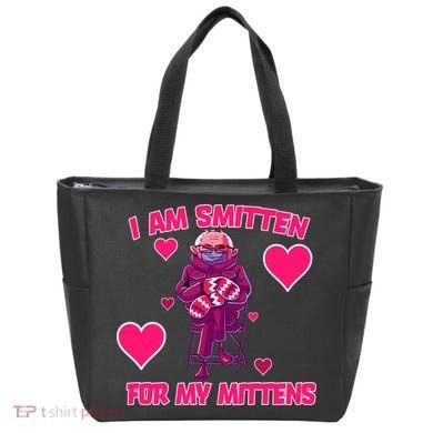 I Am Smitten For My Mittens Bernie Sanders Tote Bag