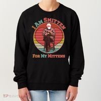I Am Smitten For My Mittens Funny Bernie Sanders Meme Women's Sweatshirt thumb 0
