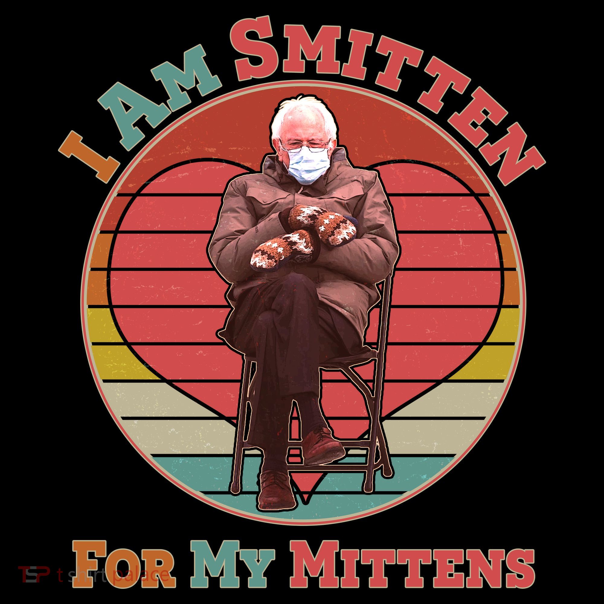 I Am Smitten For My Mittens Funny Bernie Sanders Meme Coffee Mug