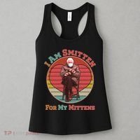 I Am Smitten For My Mittens Funny Bernie Sanders Meme Women's Tank Top thumb 3