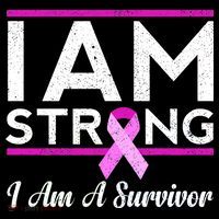 I Am Strong Breast Cancer Survivor Women's Hoodie thumb 2