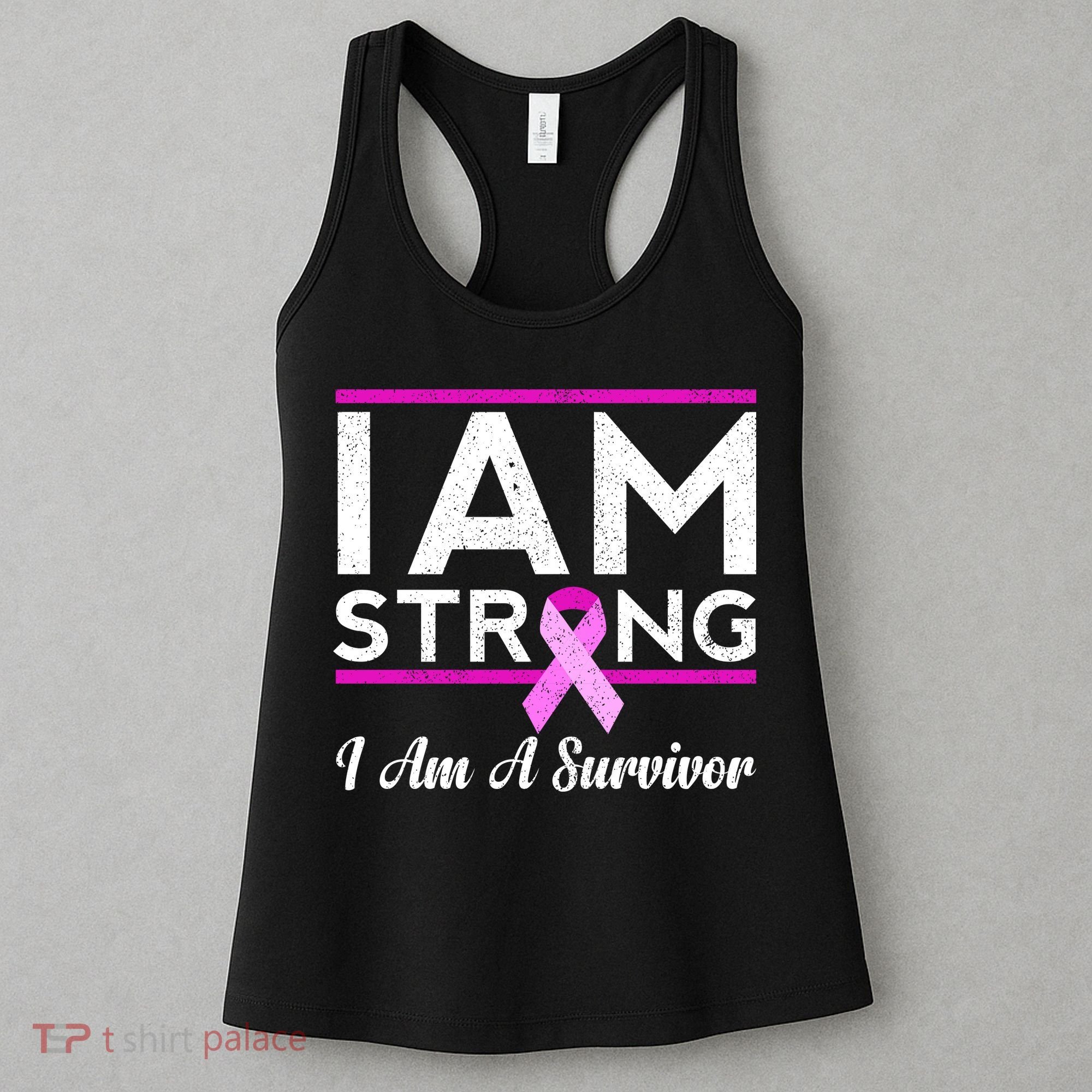 I Am Strong Breast Cancer Survivor Women's Tank Top