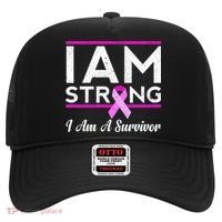 I Am Strong Breast Cancer Survivor Hat thumb 0