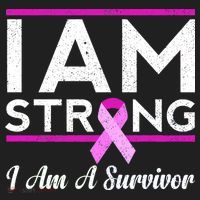 I Am Strong Breast Cancer Survivor Hat thumb 2