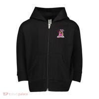 I Am Stronger than Breast Cancer NeverGiveUp Toddler Zip Fleece Hoodie thumb 0