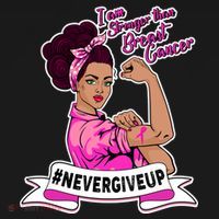 I Am Stronger than Breast Cancer NeverGiveUp Toddler Hoodie thumb 2