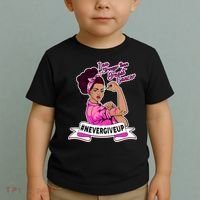 I Am Stronger than Breast Cancer NeverGiveUp Toddler T-Shirt thumb 2