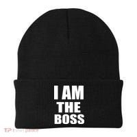 I Am The Boss Beanie thumb 0