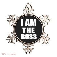 I Am The Boss Ornament thumb 0