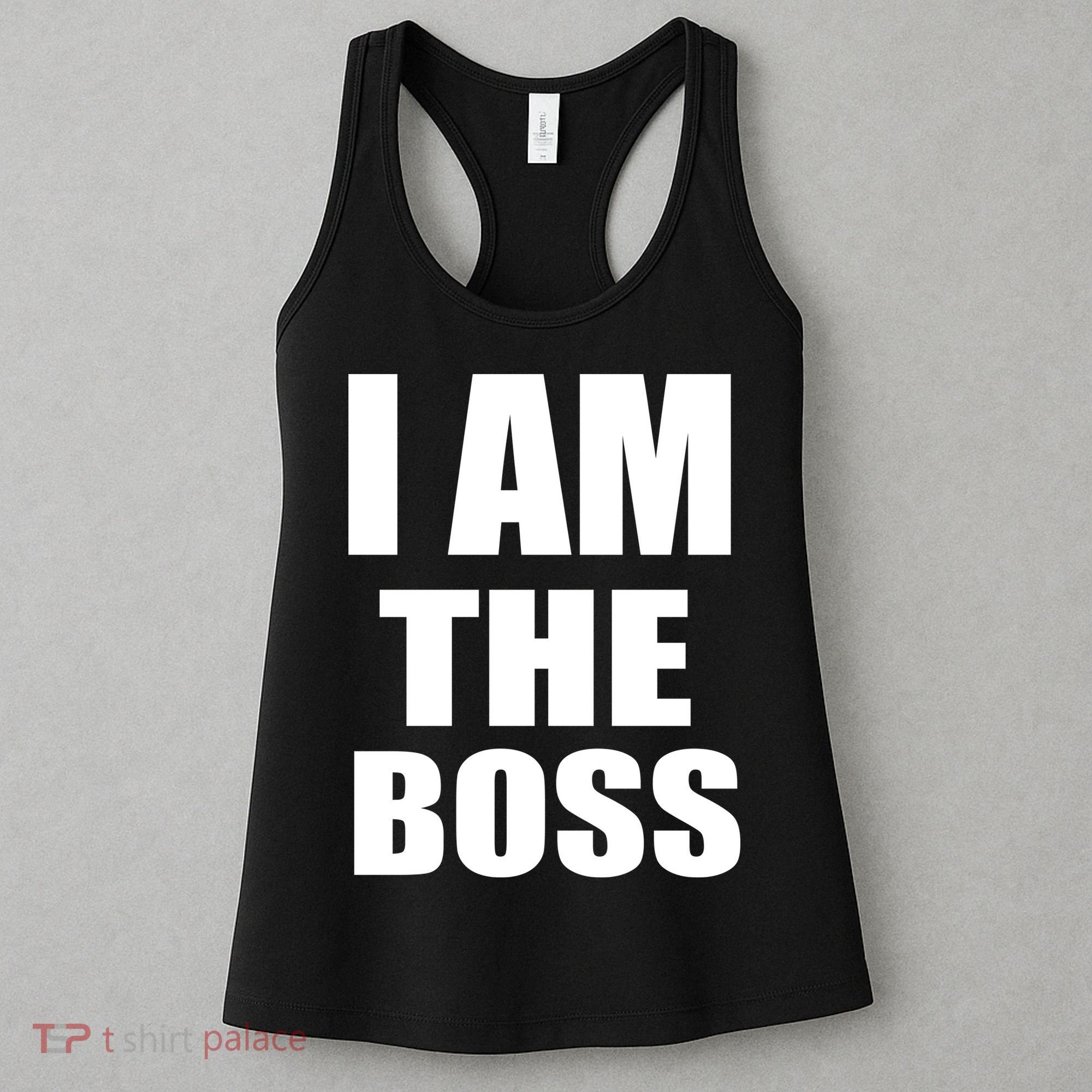 I Am The Boss Women's Tank Top