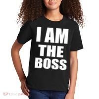 I Am The Boss Kids T-Shirt thumb 2