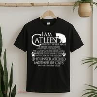 I Am The Catleesi Mother Of Cats T-Shirt thumb 2