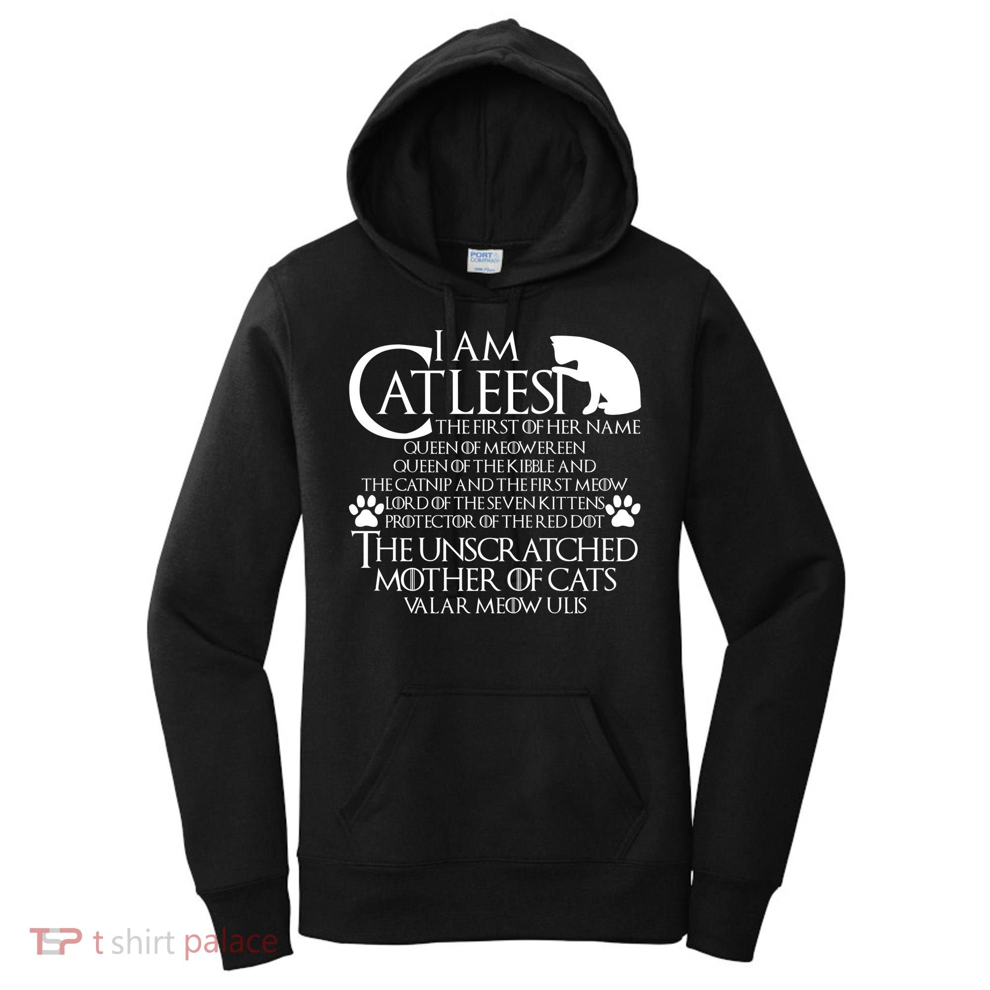 I Am The Catleesi Mother Of Cats Women's Hoodie
