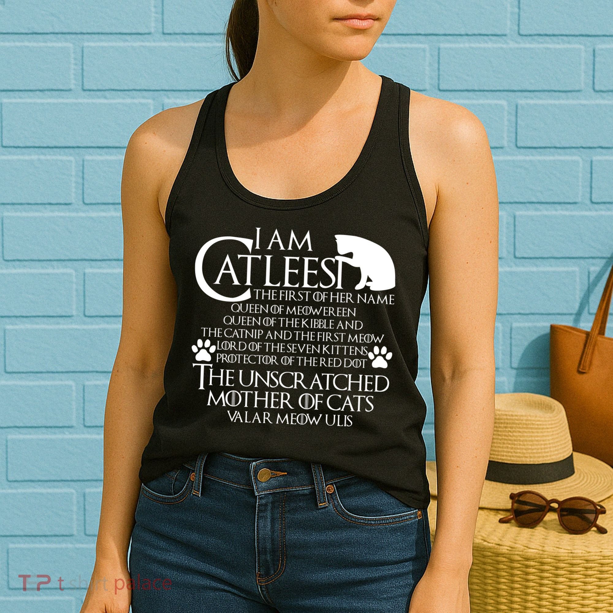 I Am The Catleesi Mother Of Cats Women's Tank Top