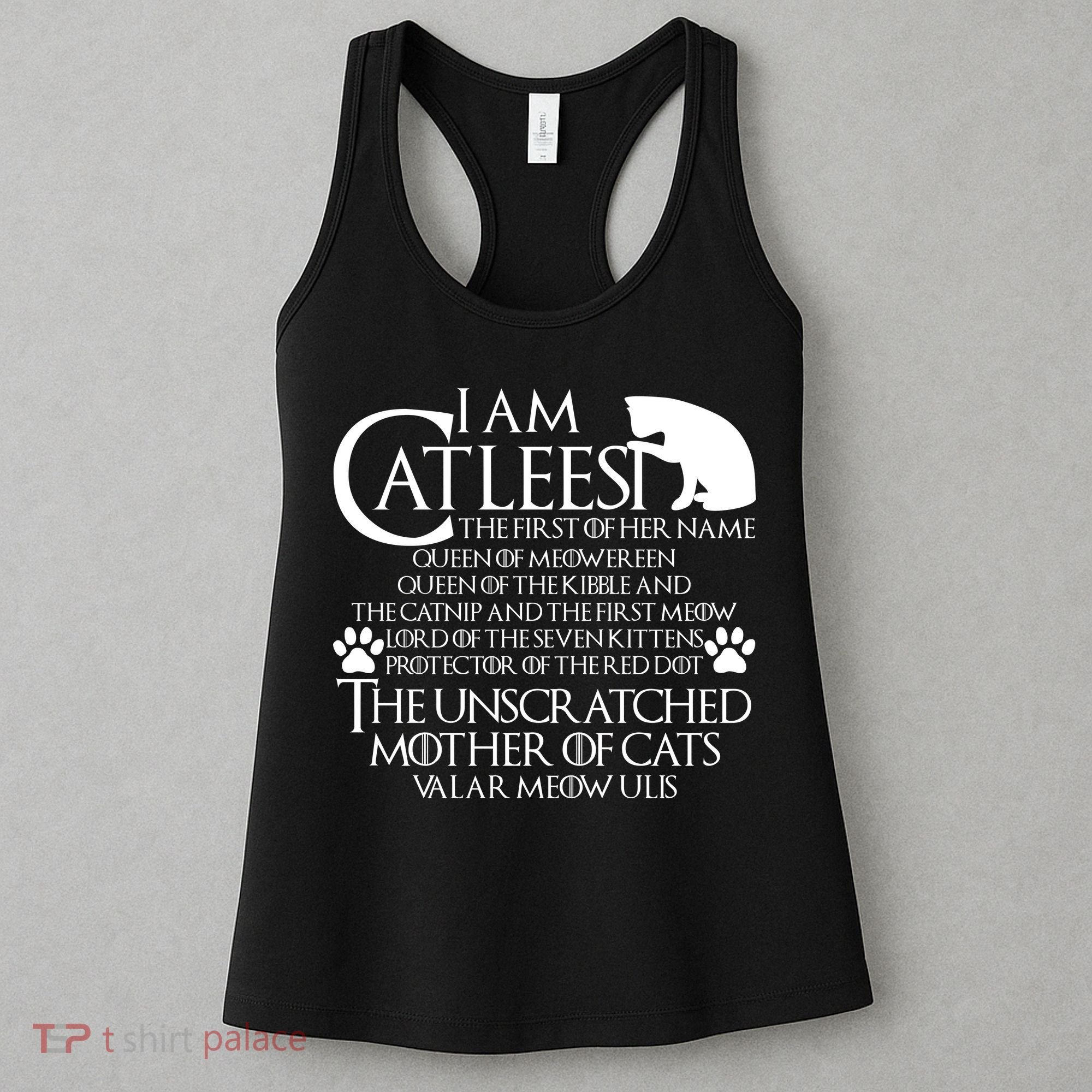 I Am The Catleesi Mother Of Cats Women's Tank Top
