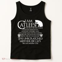 I Am The Catleesi Mother Of Cats Tank Top thumb 2