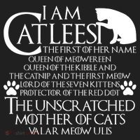I Am The Catleesi Mother Of Cats Golf Towel thumb 3