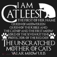 I Am The Catleesi Mother Of Cats Kids T-Shirt thumb 4