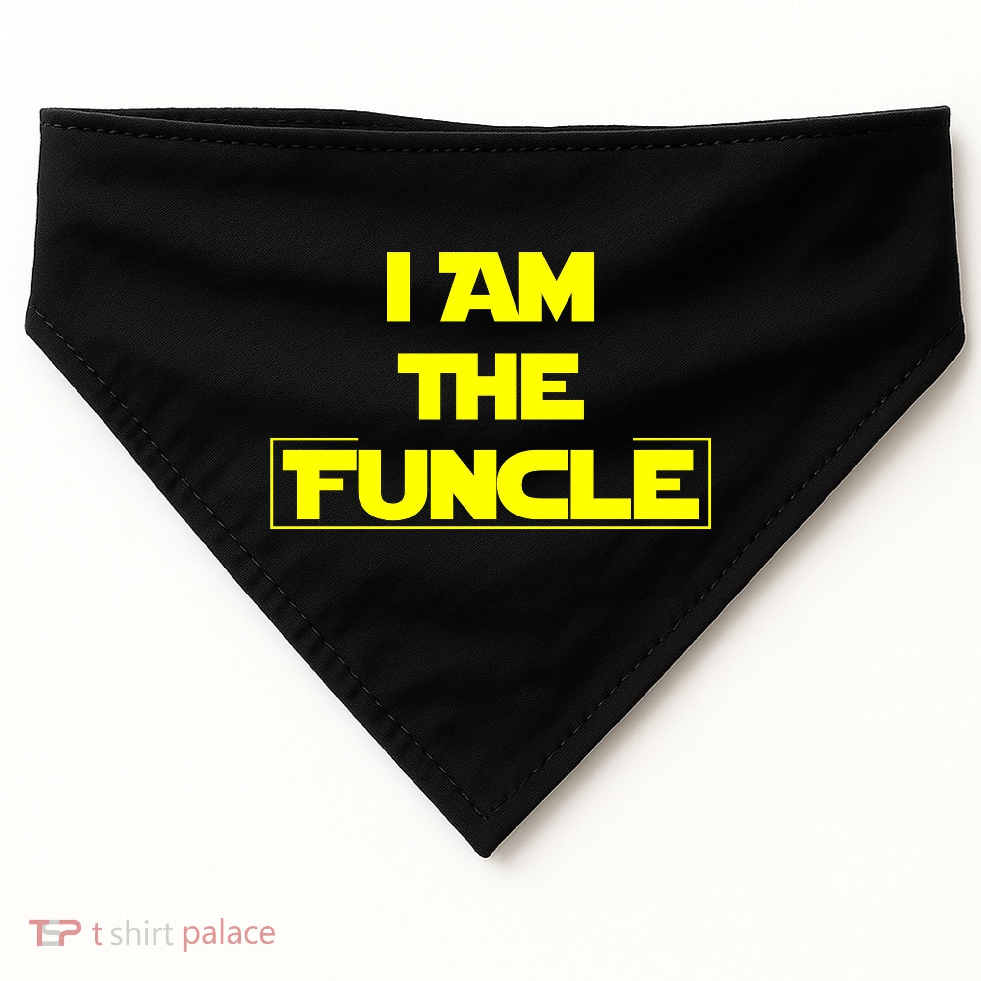 I Am The Funcle Fun Uncle USA-Made Doggie Bandana