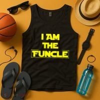 I Am The Funcle Fun Uncle Tank Top thumb 4
