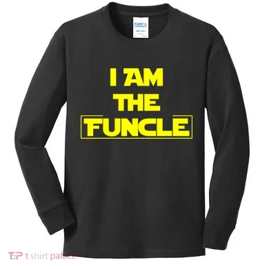 I Am The Funcle Fun Uncle Kids Long Sleeve Shirt