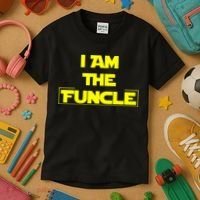 I Am The Funcle Fun Uncle Kids T-Shirt thumb 3