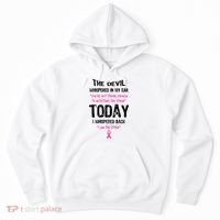 I Am The Storm Breast Cancer Quote Hoodie thumb 0
