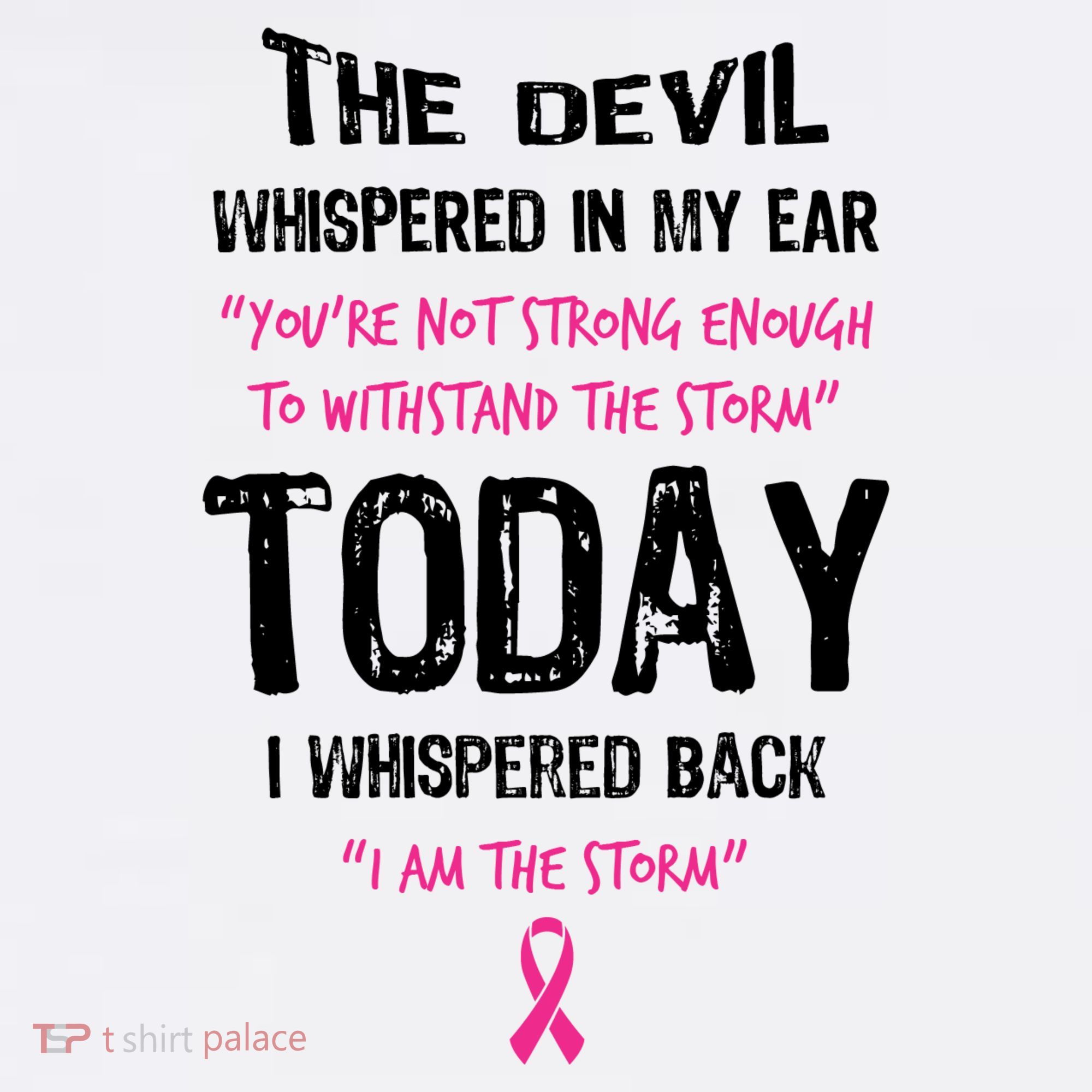 I Am The Storm Breast Cancer Quote Sweatshirt