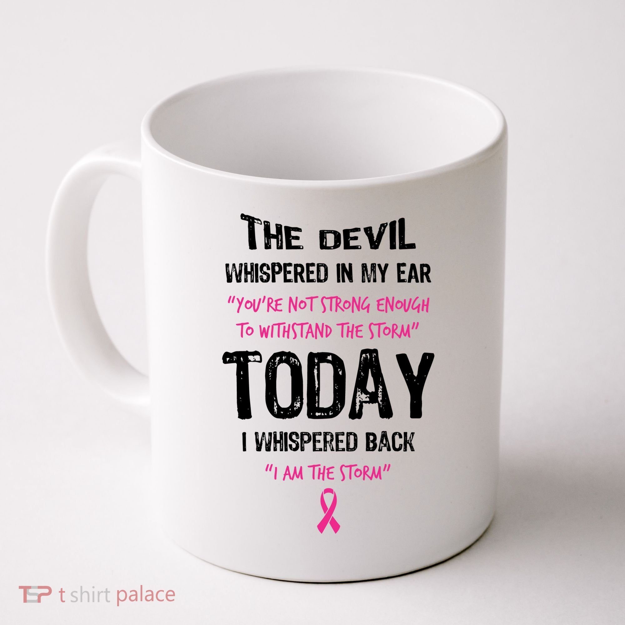 I Am The Storm Breast Cancer Quote Coffee Mug