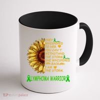 I Am The Storm Lymphoma Warrior Coffee Mug thumb 1