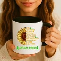 I Am The Storm Lymphoma Warrior Coffee Mug thumb 3