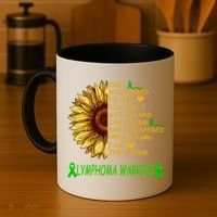 I Am The Storm Lymphoma Warrior Coffee Mug thumb 4