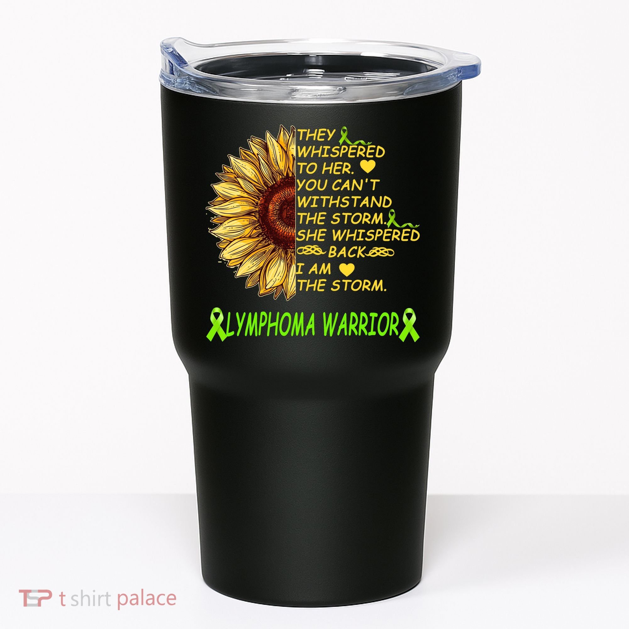 I Am The Storm Lymphoma Warrior Tumbler